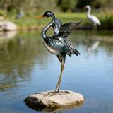 Chisheen Kraanvormige Tuinbeeldje