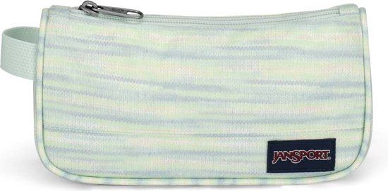 JanSport MEDIUM ACCESSORY POUCH - 70s Space Dye Fresh Mint