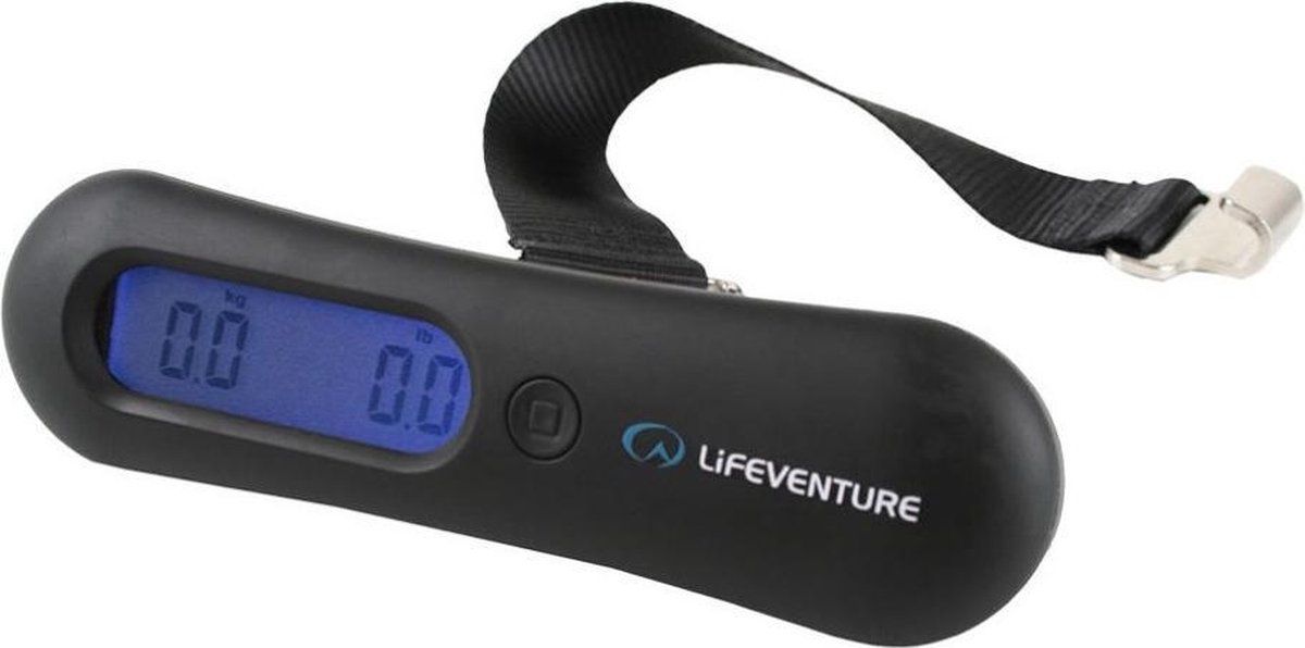 LifeVenture Bagageweegschaal 130 Mm Rubber Zwart