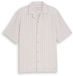 Tom Tailor Denim Resorthemd met relaxte pasvorm en linnenmix - Maat L - muted grey stripe