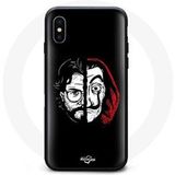 La Casa de Papel Etui voor iPhone XS Max masker profesor Maniacase
