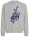 Casual Friday Sigvard Sweatshirt Hommes Coton Gris Chiné Moyen