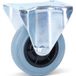 Meso Bokwiel rubber 100x84mm 75kg Bouwhoogte 128mm
