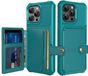 Selected by GSMpunt.nl Apple iPhone 16 Pro Max Portemonnee Hoesje met Pasjeshouder - Back Cover - Groen