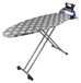 Table à repasser, pliable, avec hauteur réglable jusqu'à 93 cm, avec une housse en coton