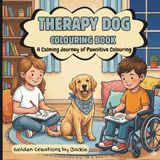 THERAPY DOG COLOURING BOOK: A Calming Journey of Pawsitive Colouring