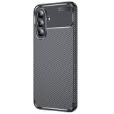 Samsung Coque Galaxy A36 en TPU Beetle Fibre de Carbone - Noir