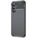 Samsung Coque Galaxy A36 en TPU Beetle Fibre de Carbone - Noir