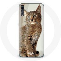 Maniacase Hoesje voor Samsung Galaxy P20 Pro Siamees kattenras