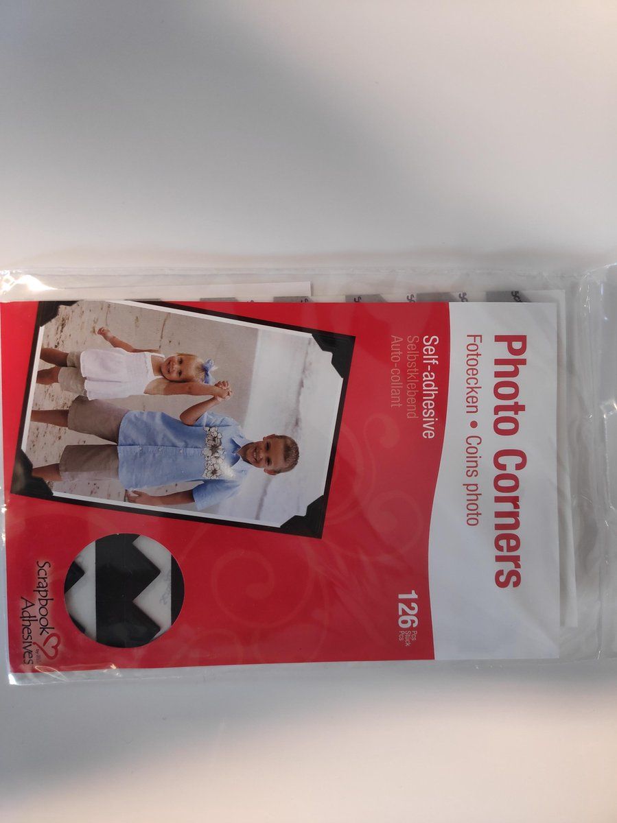 3L Foto hoeken - 10 mm - zwart - 108 stuks