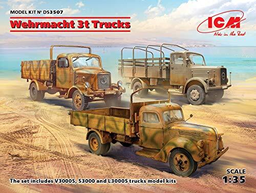 ICM ICMDS3507 Diorama 1:35-Wehrmacht 3t Vrachtwagens