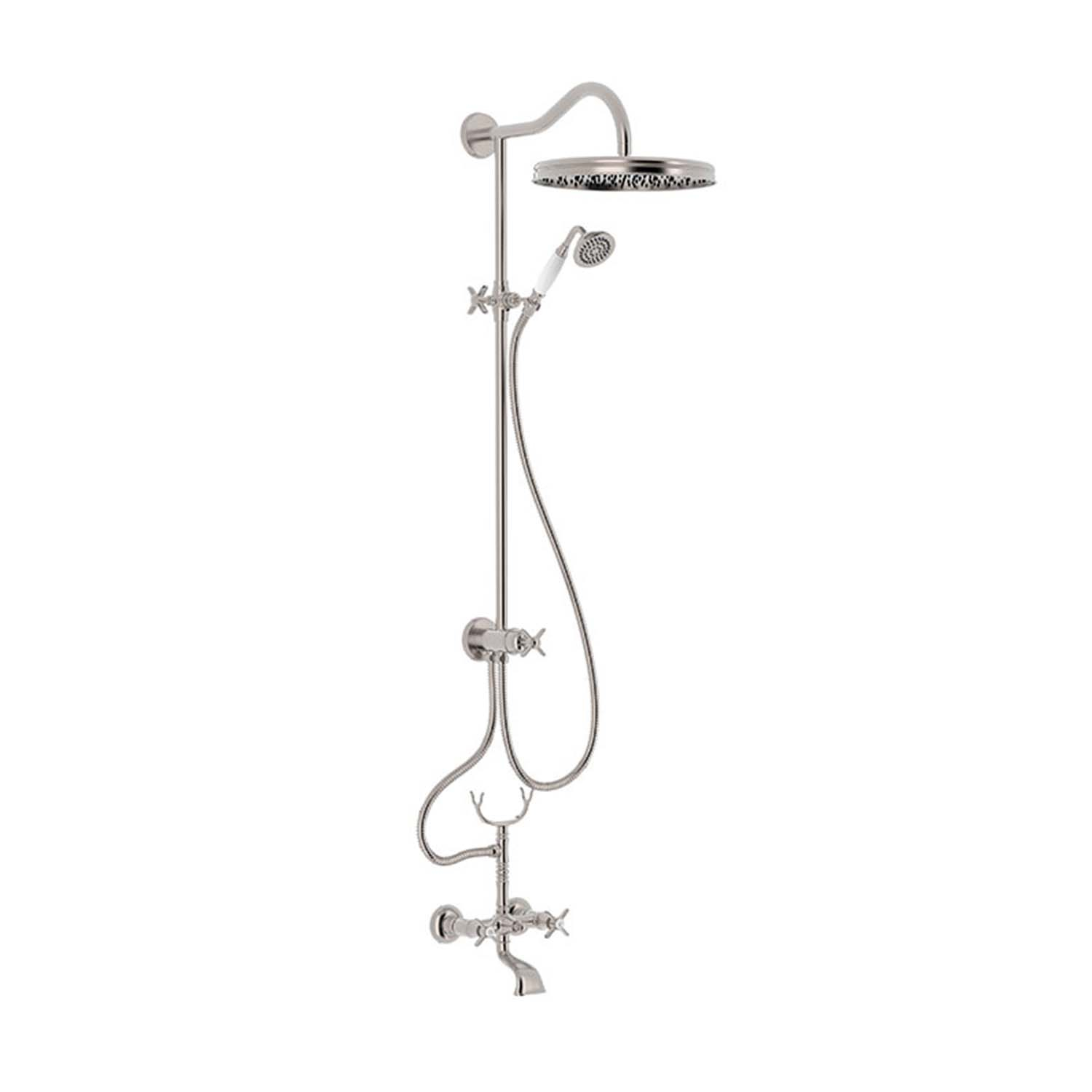 Tres Bad/douche combinatie opbouwset tres clasic mengkraan rvs Douche