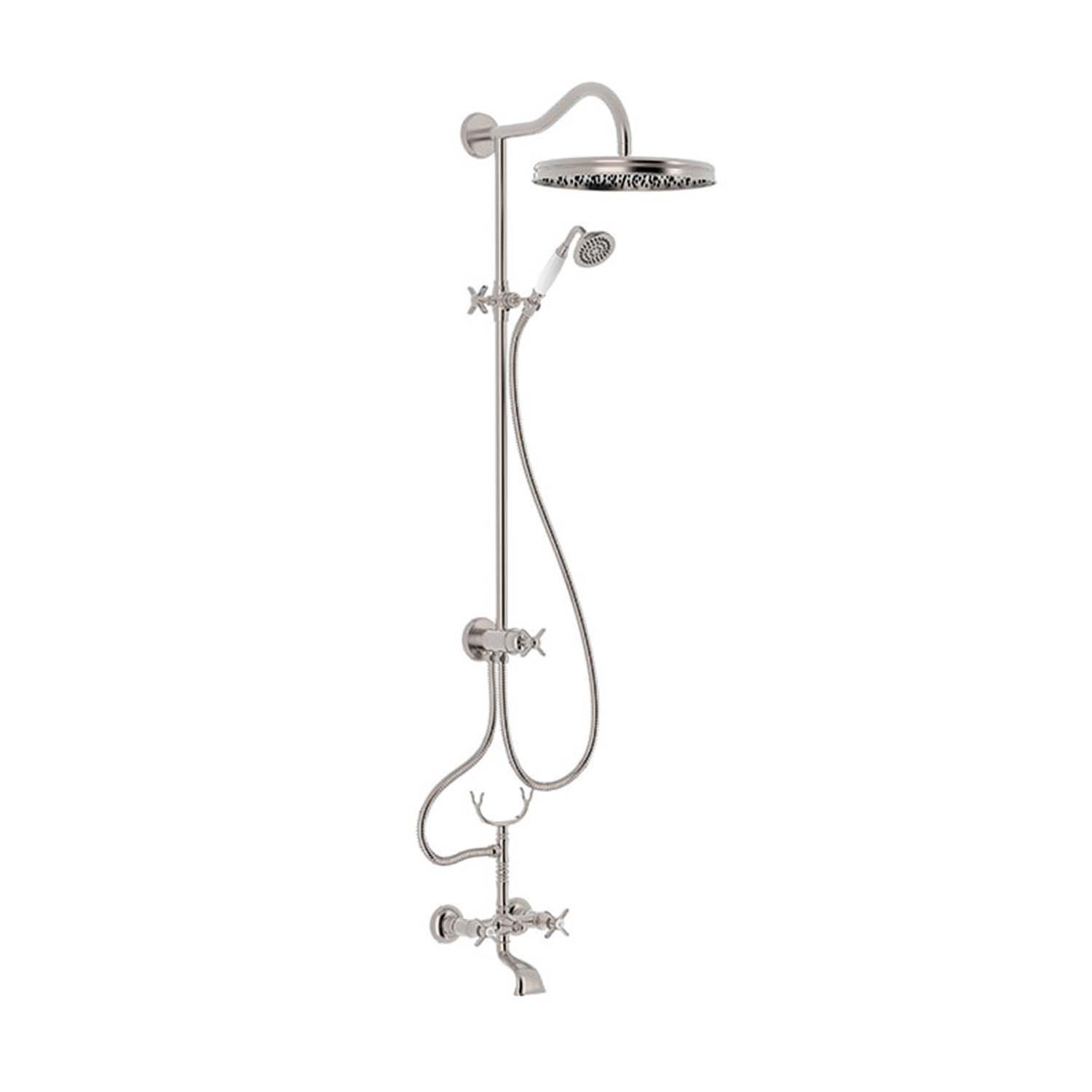 Tres Bad/douche combinatie opbouwset Tres Clasic mengkraan RVS - 8429546491295