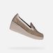 GEOX ILDE DAMES Loafers - TAUPE - Maat 37