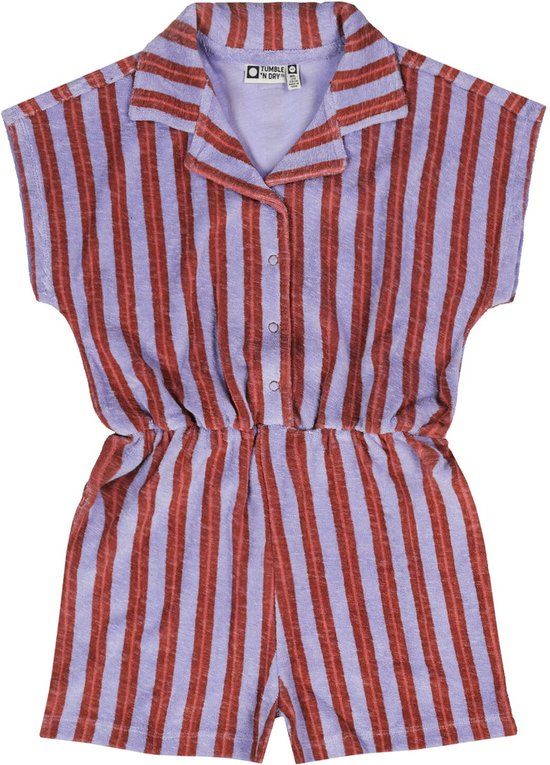 TUMBLE 'N DRY La Barre Deux Jumpsuits Meisjes - Paars - Maat 128