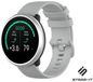 Strap-it Siliconen Smartwatch bandje - Geschikt voor Polar Ignite - Grijs