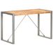 Table à manger 120x60x75 cm manguier massif brut