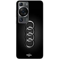 Huawei P60 Audi Car Logo Front Black Maniacase
