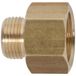 KS Tools Messing-verloopnippel, G3/8"AG x G1/2"IG