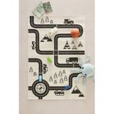 NOUS Kids kindervloerkleed Tygo (170x120 cm) Ecru Grafisch