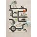 NOUS Kids kindervloerkleed Tygo (170x120 cm) Ecru Grafisch