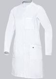 BP 1752-130-0021-54n dames doktersjas lange mouwen met hefsysteem 205g/m² puur katoen, wit 54n