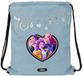 KPop Demon Hunters Sac de natation et sac de sport Filles - Hauteur 40cm – HUNTR/X avec Rumi, Mira et Zoey – Bleu clair