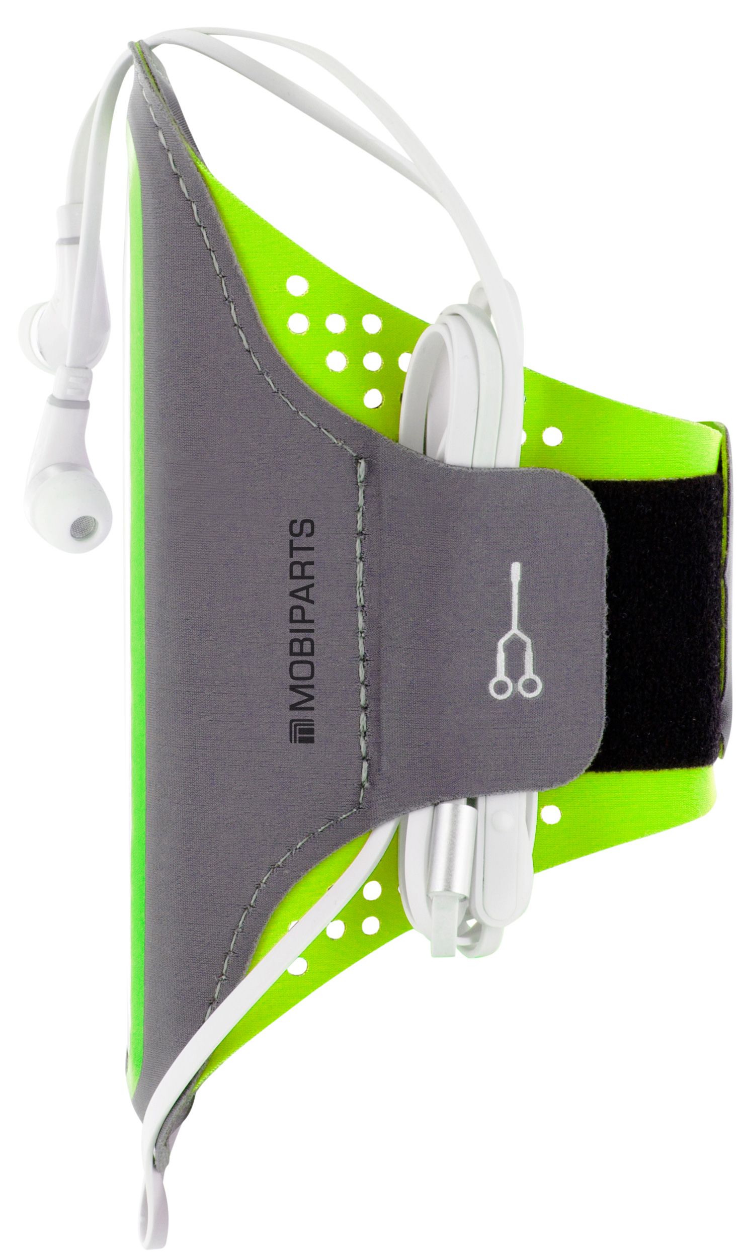 Mobiparts Comfort Fit Sport Armband Apple iPhone 6/6S/7/8 - Neon Green
