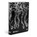BE YOU Octopus Small, schoolagenda 2025-2026, kalender 12 maanden met datum, formaat Easy 12,5 cm x 16,5 cm, transparante envelop, dagboek met stickers en bladwijzers, kleur zilver