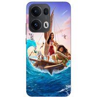 Oppo Coque Pour Oppo Reno 13 Pro 5G Vaiana 2 equipage Disney Anime