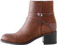 Next - Dames - Forever Comfort® laarzen met blokhak - Bruin