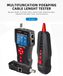 StarTech Netwerkkabeltester NF-8601 Multifunctioneel PoE/Ping Bekabelingstest Lengtemeting 10–2000 m Traceert Cat5e/Cat6/Cat6a/Cat7-, telefoon- en coaxkabels