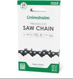 Grimsholm Zaagketting Premium Cut, 28 DL, 1/4" NK, .043"/1.1mm