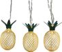 EDP Bol LED lichtsnoer met gouden ananassen 180 cm binnen/buiten feestverlichting - Ananaslampjes - Decoatie