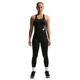 Nike Tempo Swoosh Dri-Fit Running Tank Top (Women), Black/Reflective SILV/White, IF5005-010, XS