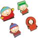 Grupo Erik South Park - Set Of 4 Pin - Multicolours