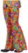 Smiffy's Heren X-Large Rainbow Peace Flared Broek