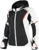 Rusty Stitches Caroline Dames motorfiets textieljas - Grijs/zwart - Maat 46