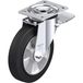 Blickle L-ALEV 200K-ST Zwenkwiel met rem Wieldiameter: 200 mm Draagvermogen (max.): 400 kg 1 stuk(s)