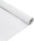 vidaXL Raamfolies mat PVC wit