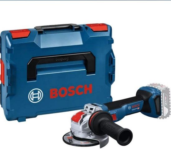 Bosch Professional GWX 18V-11 S Accu haakse slijper 125mm X-Lock 18V Basic Body in L-Boxx