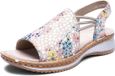 Merkloos / Sans marque ara Dames Sandalen Hawaii Sasso - Comfortabele Wedge Hak