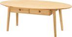 en.casa Table basse Harboøre 37x100x48 cm bambou