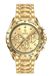 Montres Prestige Classic MPW-0332 Montre homme - Mouvement à quartz - Métal avec cadran doré - 44 mm