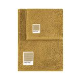 SWEET HOME Pantone™ Handdoekenset 1 + 1 bestaande uit gastendoekjes 40 x 50 cm + gezicht 50 x 100 cm, Oeko Tex gecertificeerd, beige