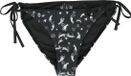 Gothicana Zwart/wit bikinibroekje met vetersluiting - Dames - XL