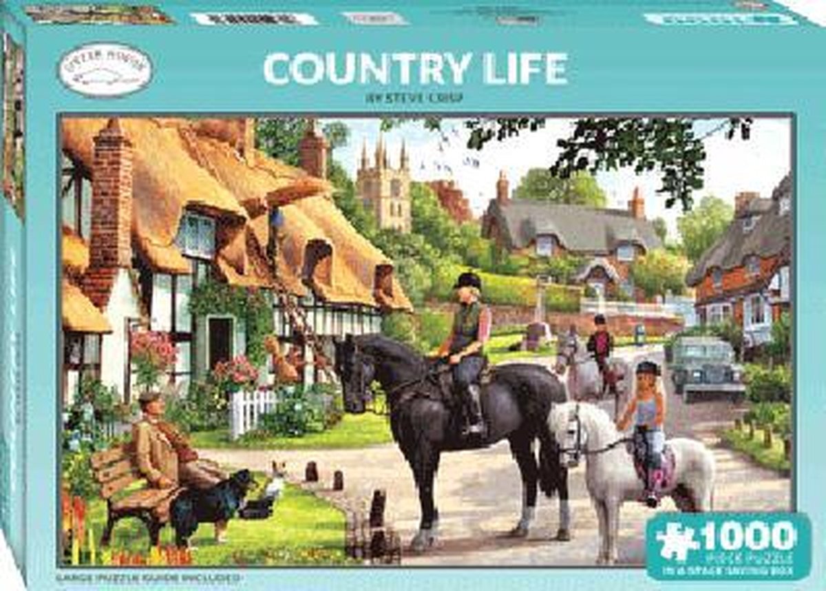 Otter House Country Life Puzzel 1000 Stukjes