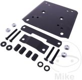SHAD Top Master Fitting Set - Piaggio Beverly S 400 Black Polyester