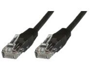 MicroConnect Cat6 UTP 1m Zwart
