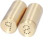 Merkloos Spice Bottle Portable Stainless Steel Spice Shaker - Spice Dispenser - Versatile Dredge Shaker - Salt and Pepper Shaker - Kitchen Tool - Gold